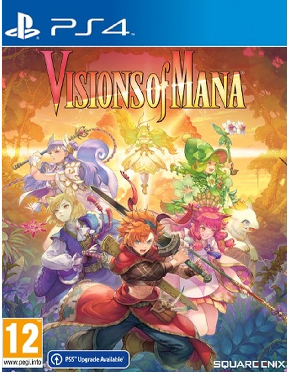 Visions of Mana PlayStation 4 game box art