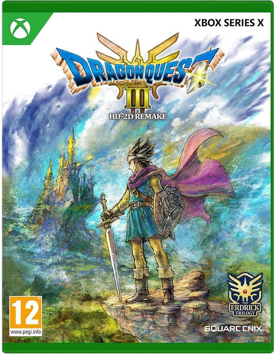 Dragon Quest III HD-2D Remake Xbox Series X box art