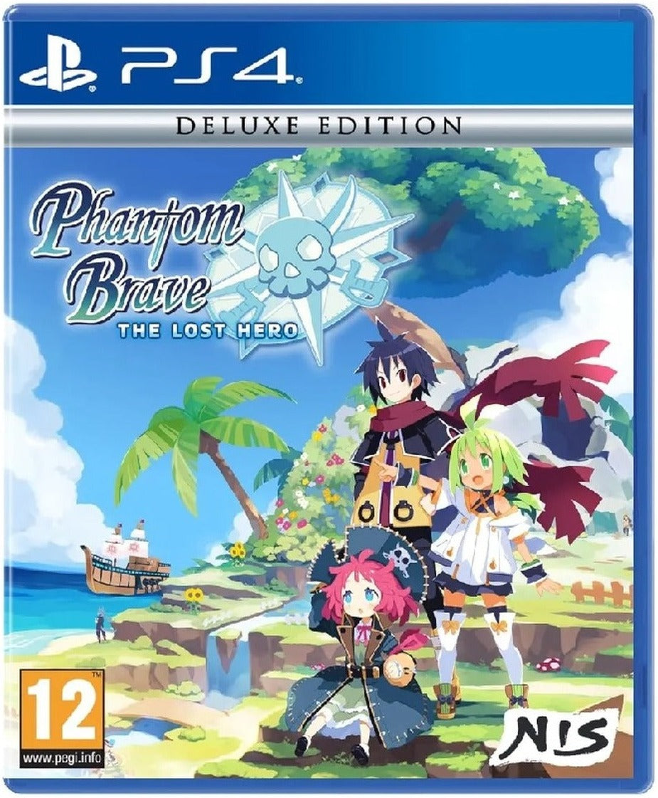Phantom Brave: The Lost Hero Deluxe Edition PS4 game box art