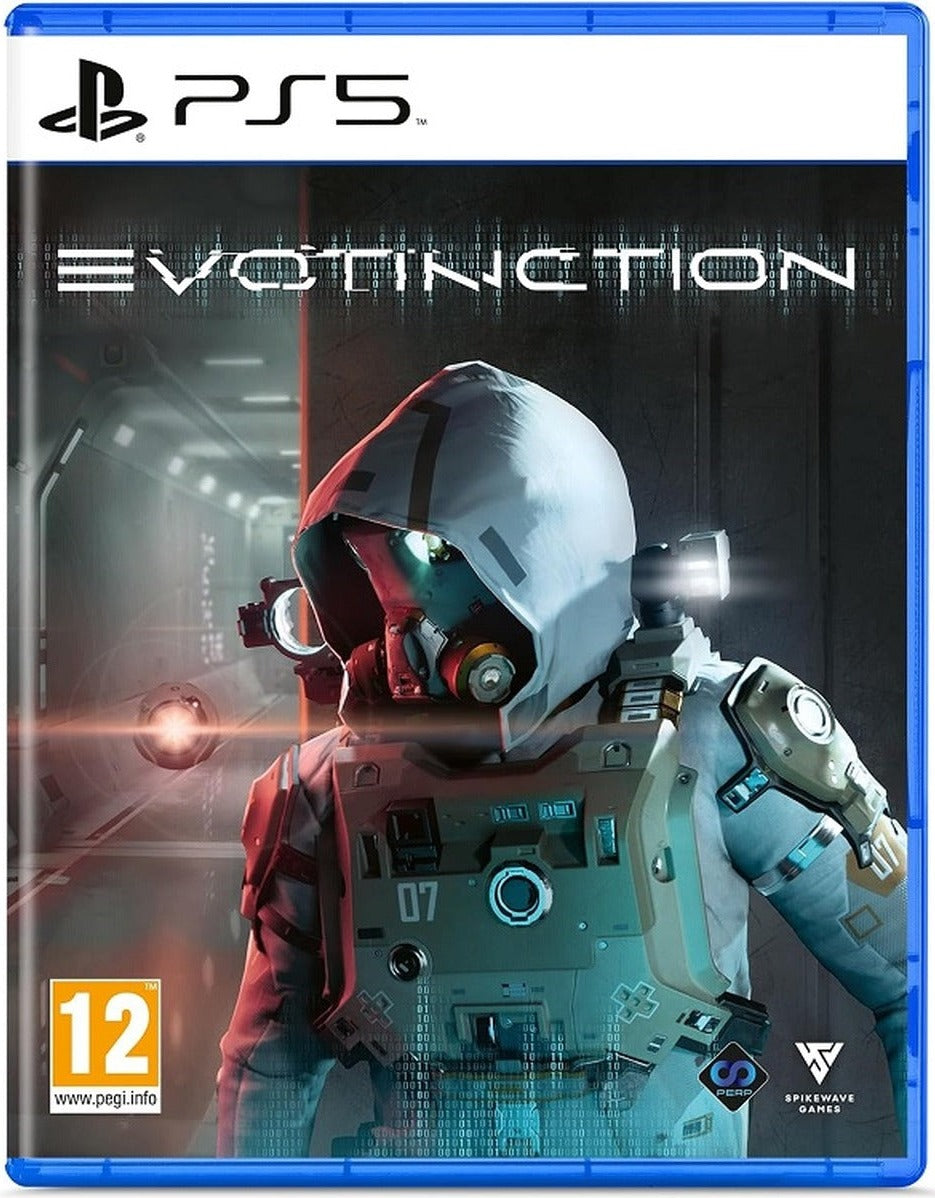 Evotinction PlayStation 5 physical disc edition box art