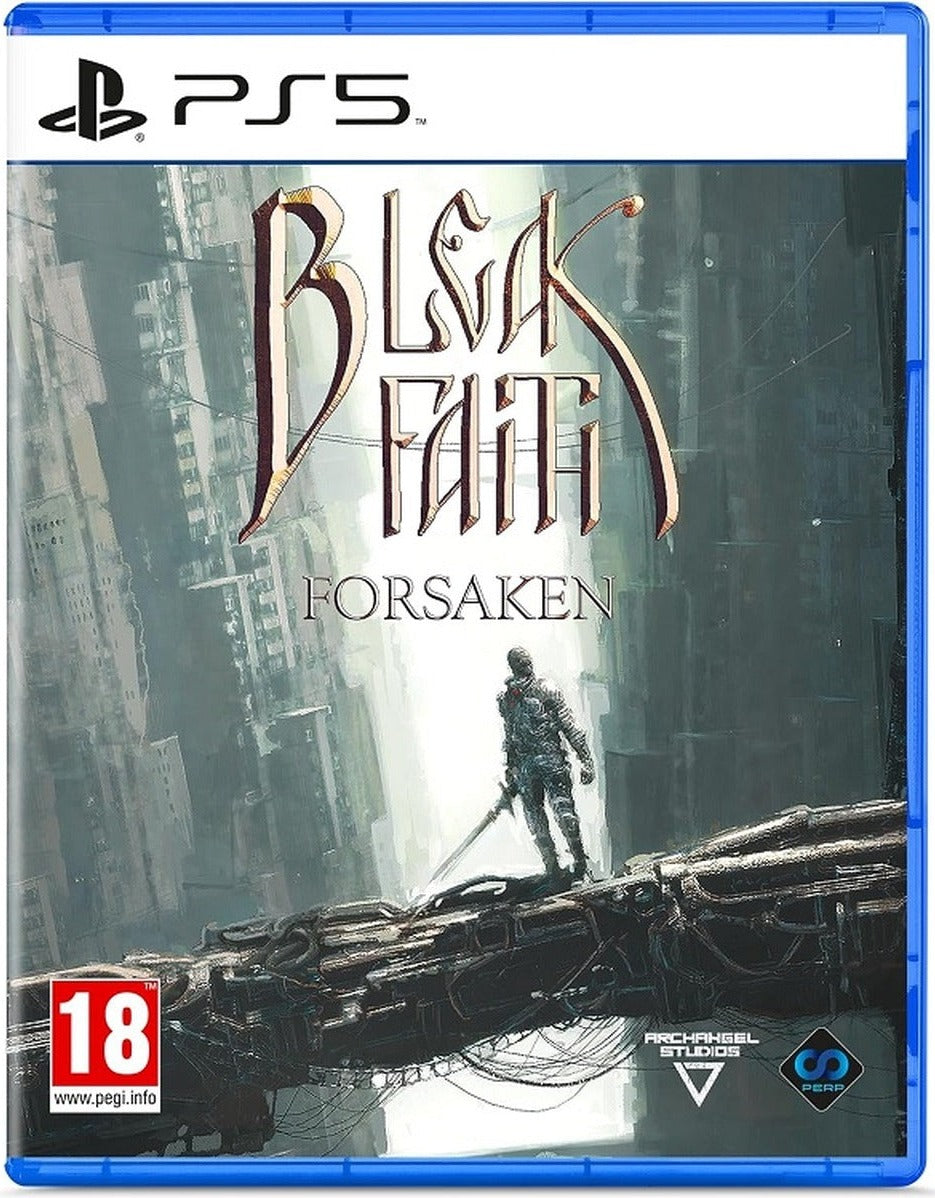 Bleak Faith: Forsaken PlayStation 5 box art – physical edition by Perp Games