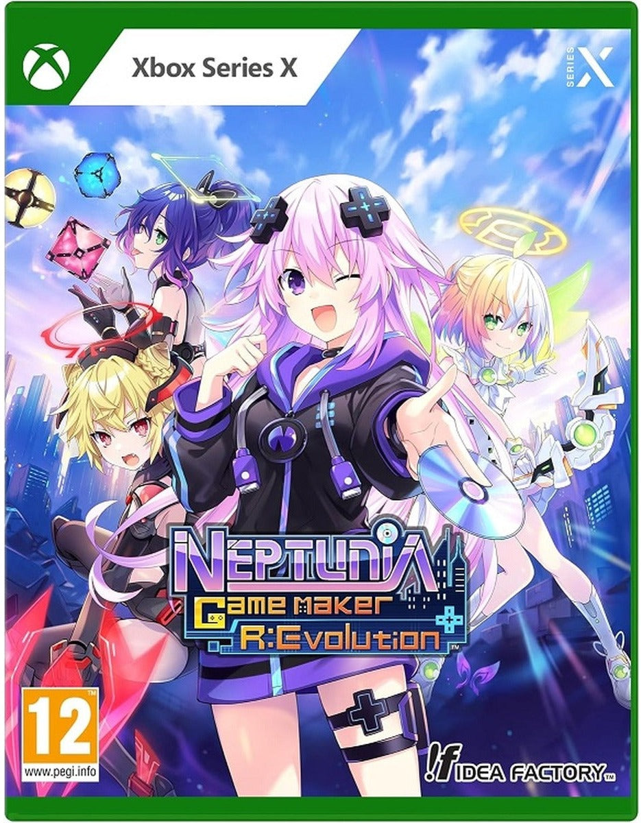 Neptunia Game Maker R:Evolution Xbox Series X box art