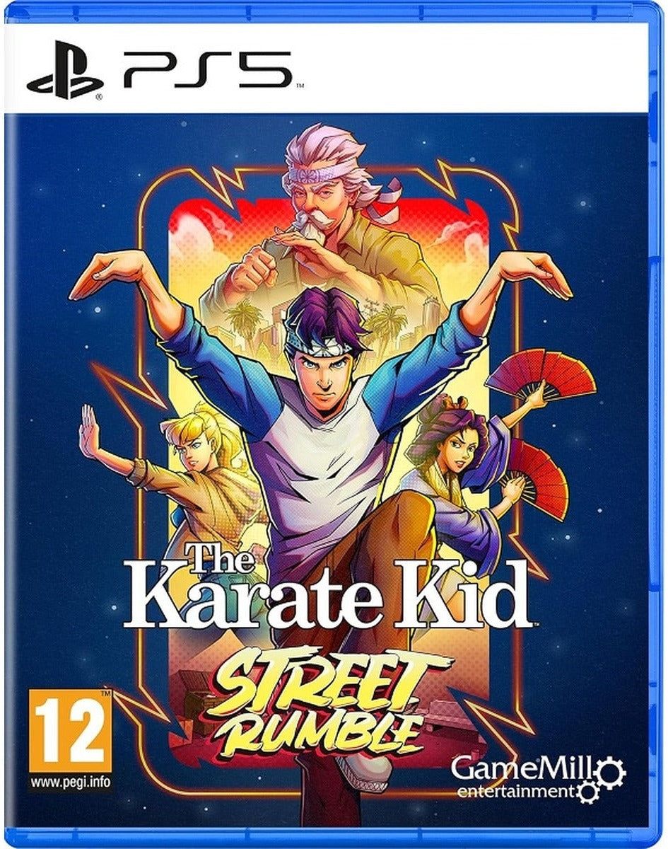 The Karate Kid: Street Rumble PS5 game box art