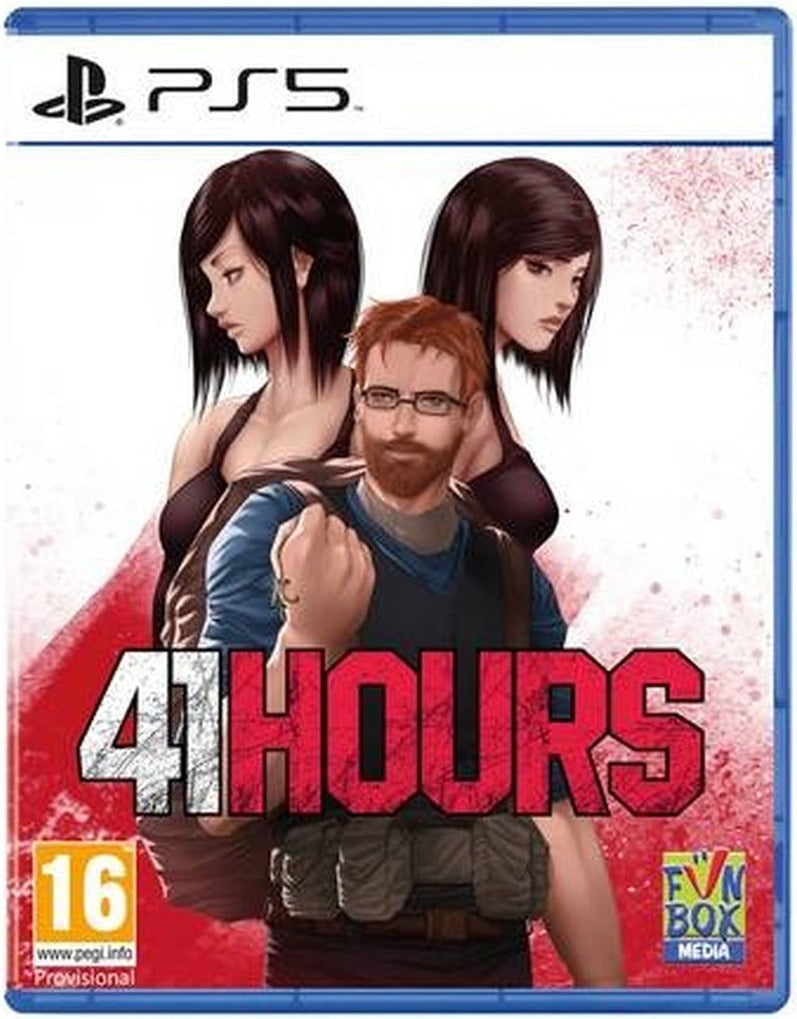 41 Hours PlayStation 5 game box art