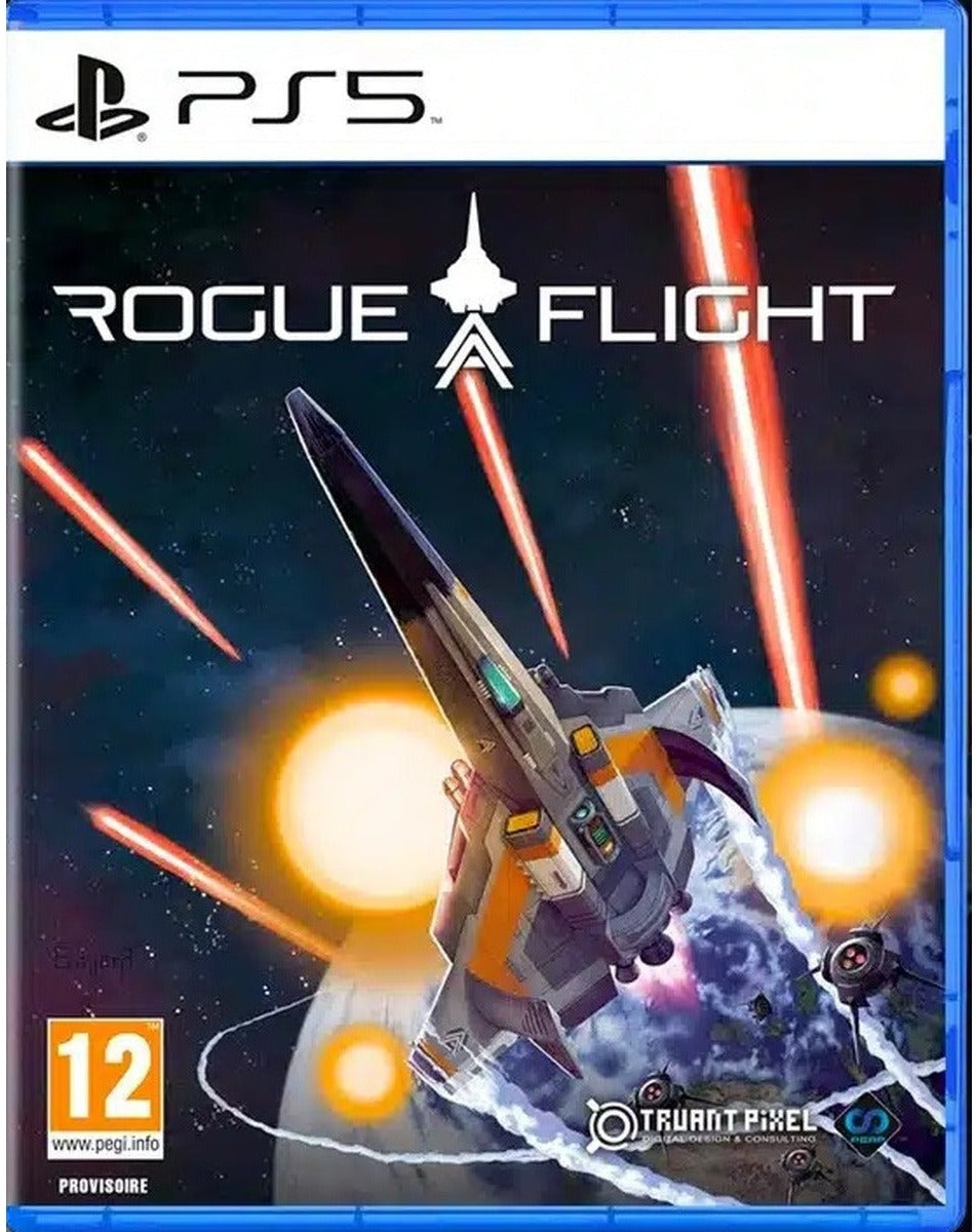 Rogue Flight PlayStation 5 physical edition box art by Perp Games