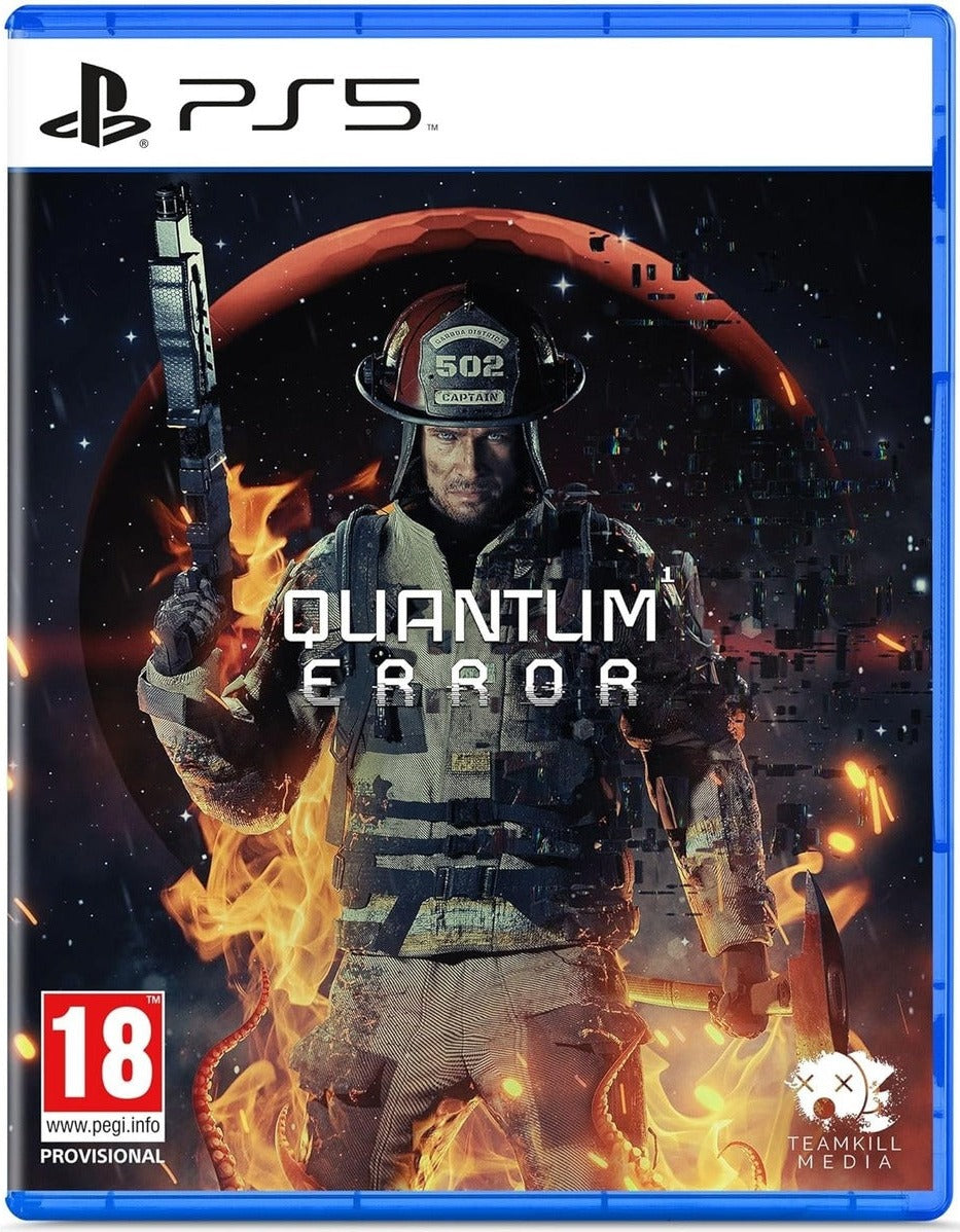 Quantum Error PlayStation 5 game box art
