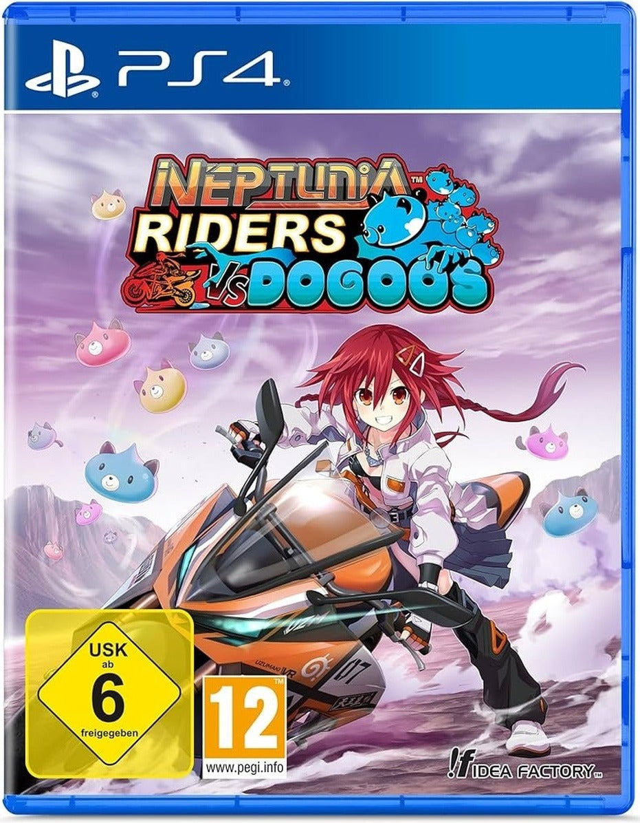 Neptunia Riders VS Dogoos Standard Edition PlayStation 4 box art