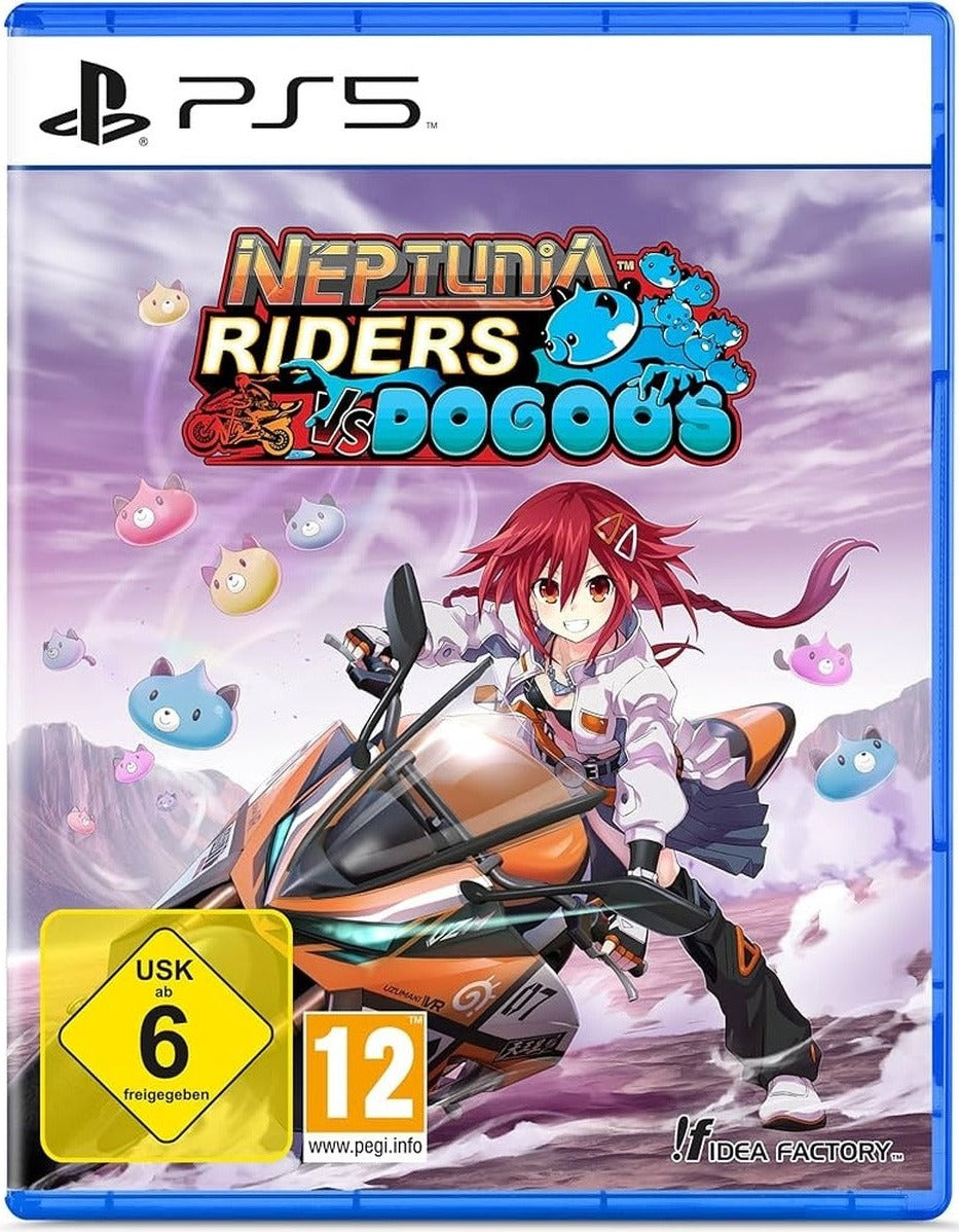 Neptunia Riders VS Dogoos Standard Edition PlayStation 5 box art
