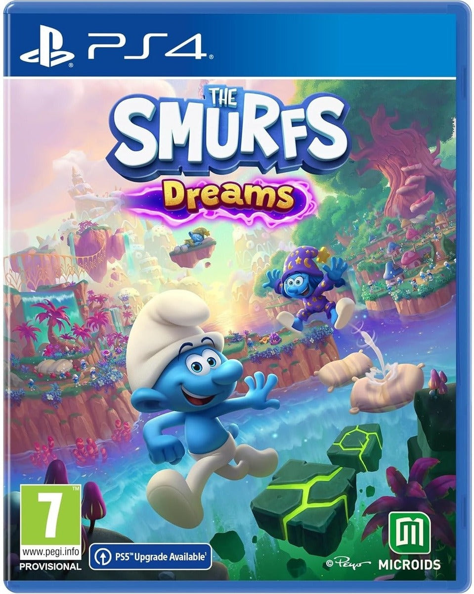The Smurfs: Dreams PlayStation 4 game box art