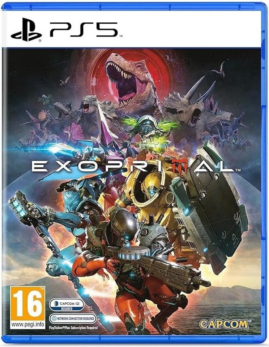 Exoprimal PlayStation 5 game box art