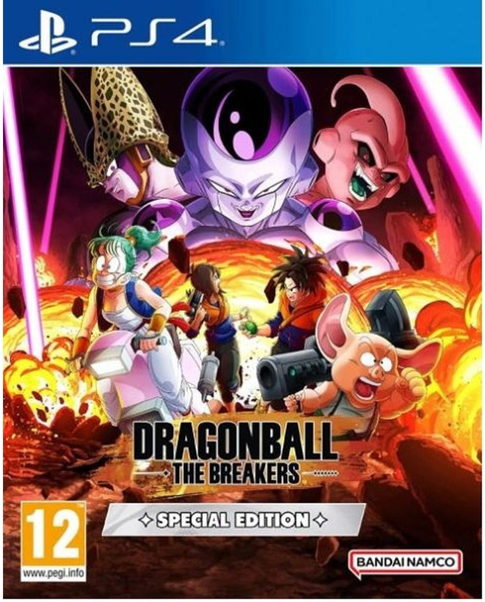 Dragon Ball: The Breakers Special Edition PlayStation 4 game box art