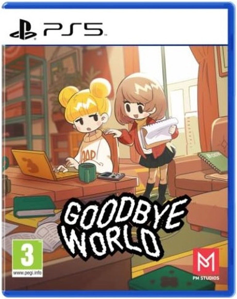 Goodbye World PlayStation 5 game box art