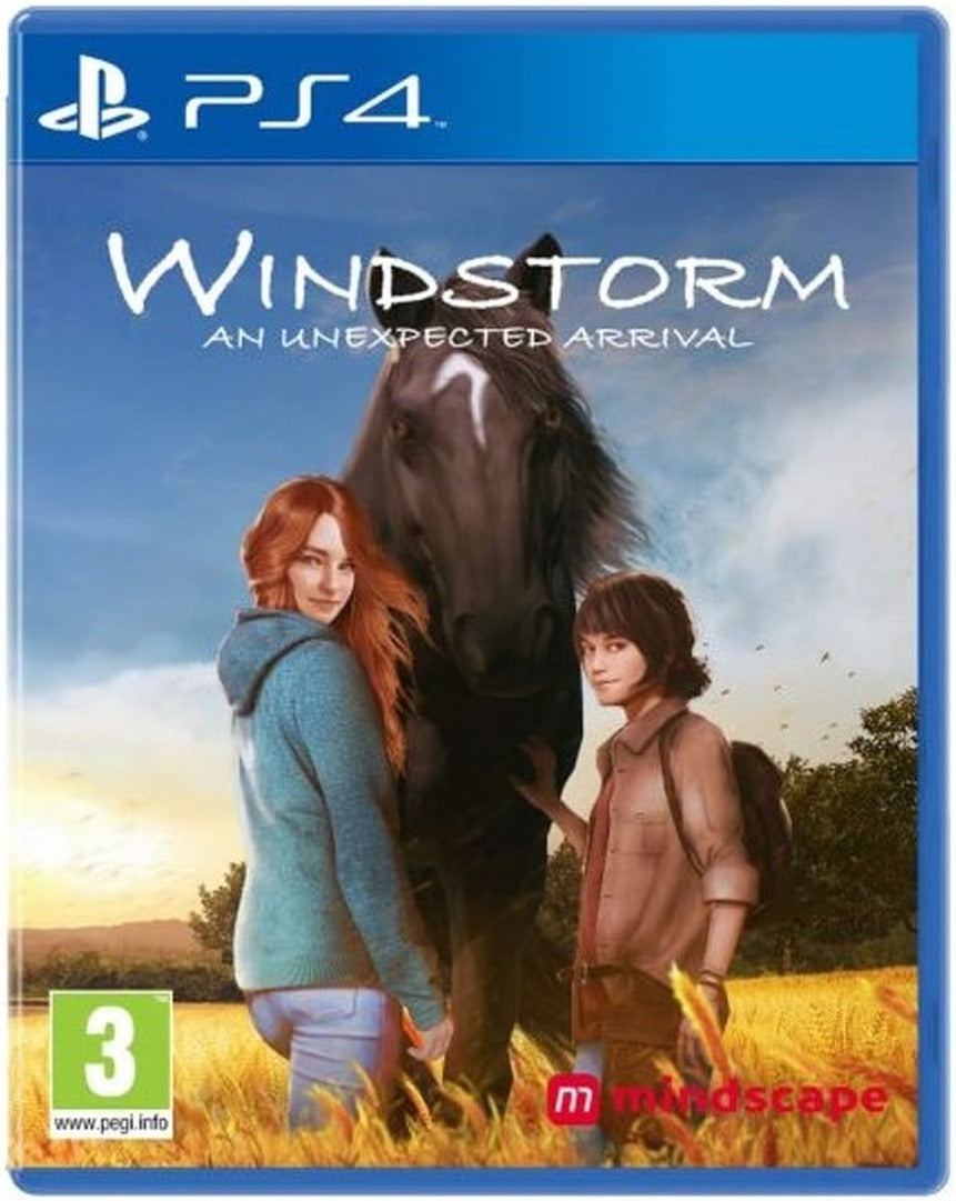 Windstorm: An Unexpected Arrival PlayStation 4 game box art