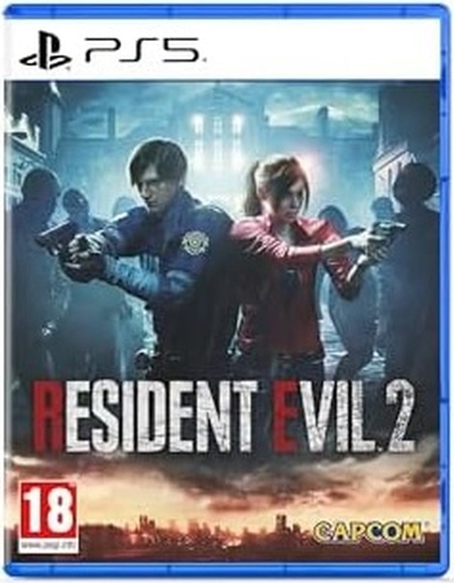 Resident Evil 2 PlayStation 5 game box art