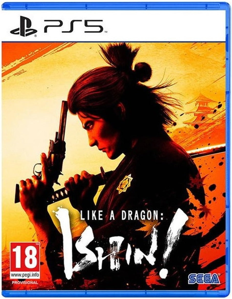 Like a Dragon: Ishin! PlayStation 5 game box art
