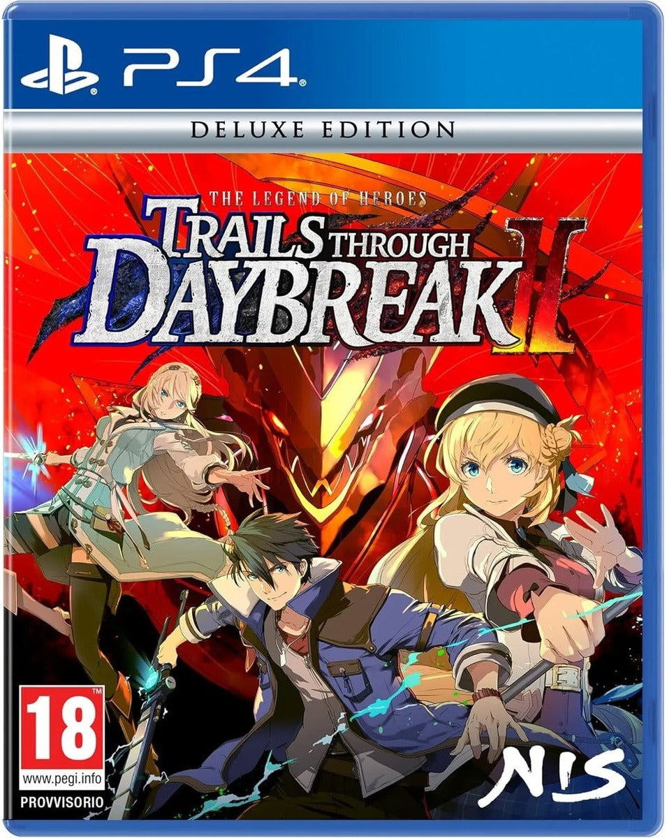 The Legend of Heroes Trails through Daybreak II Deluxe Edition PS4 Italian box