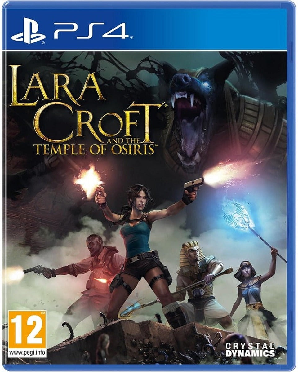 Lara Croft and the Temple of Osiris PlayStation 4 game box art