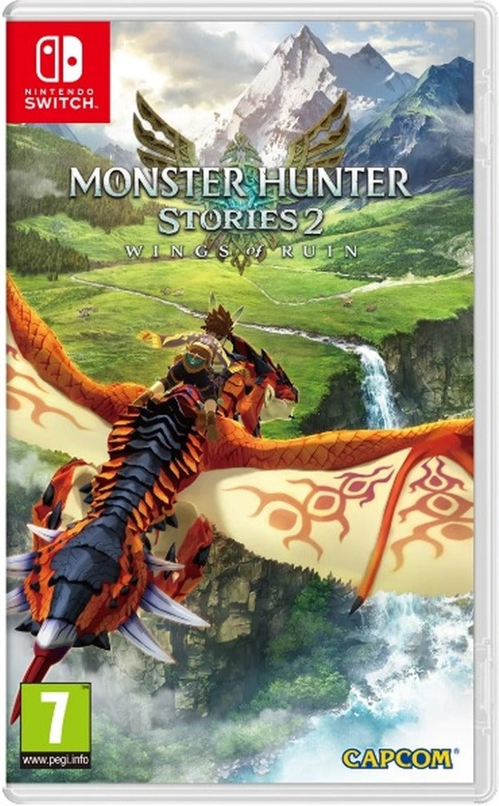 Monster Hunter Stories 2: Wings of Ruin Nintendo Switch game box art