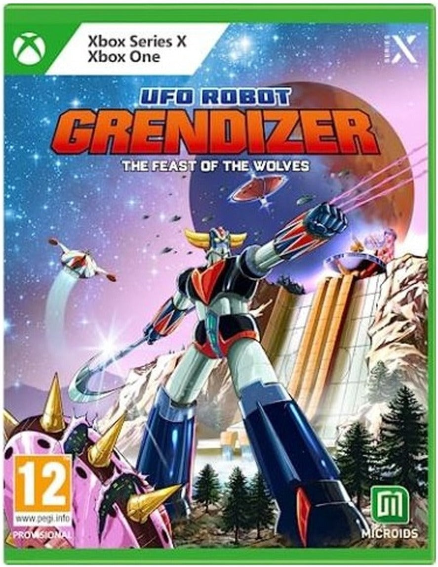 UFO Robot Grendizer: The Feast of the Wolves Xbox Series X game box