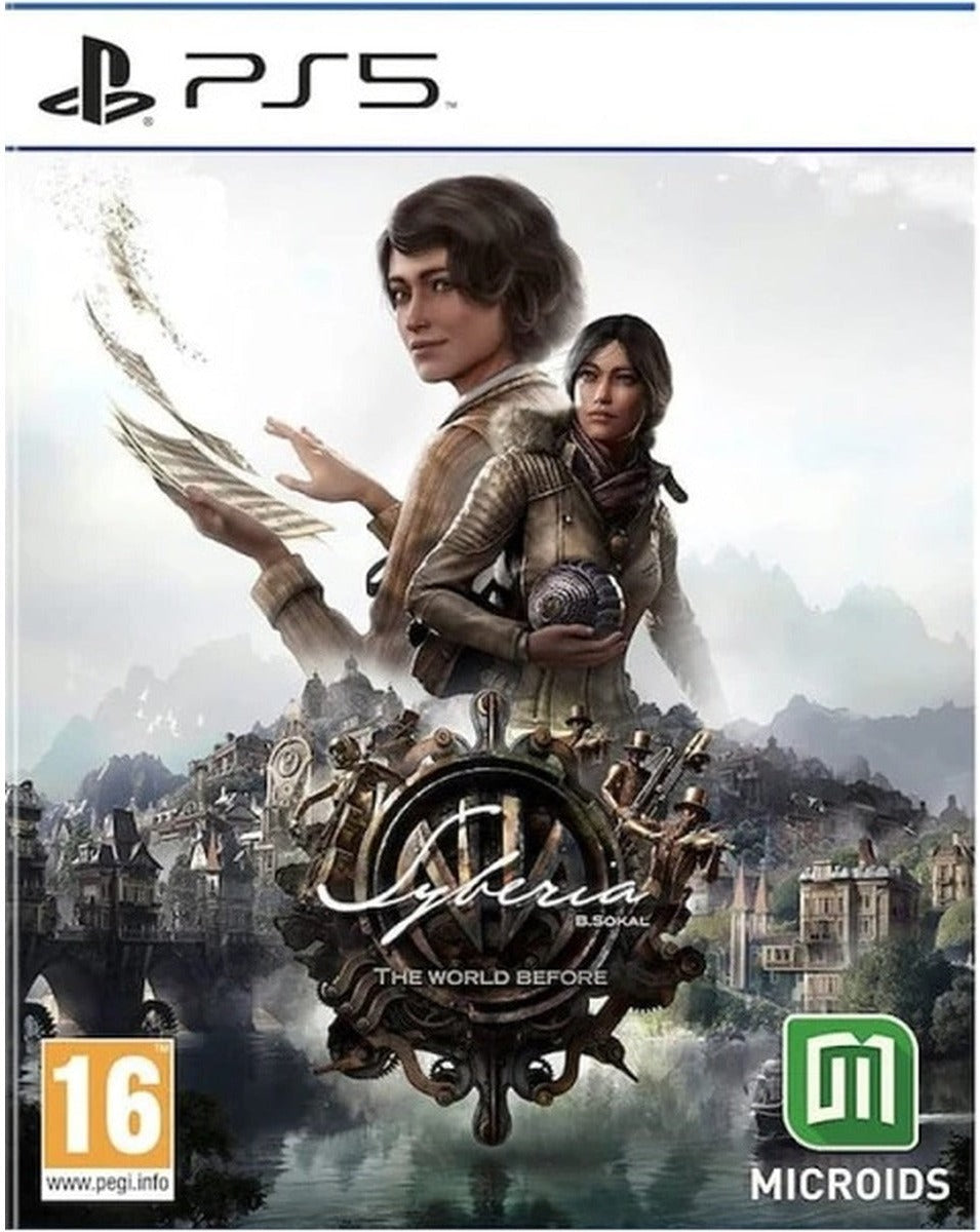 Syberia: The World Before Standard Edition PS5 game box art