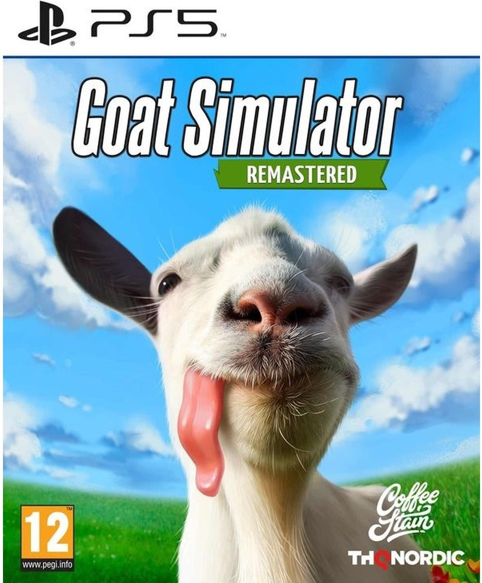 Goat Simulator: Remastered PlayStation 5 box art