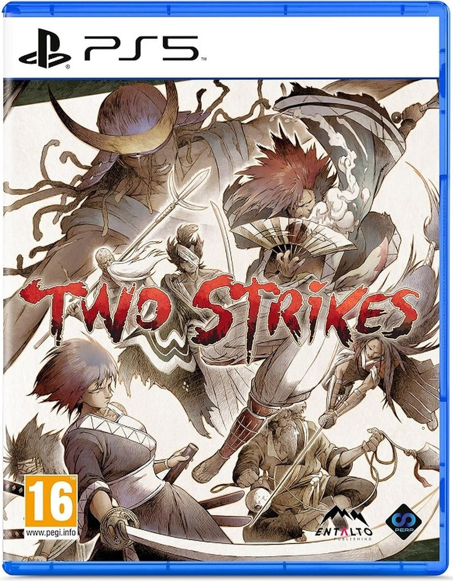 Two Strikes PlayStation 5 physical edition box art