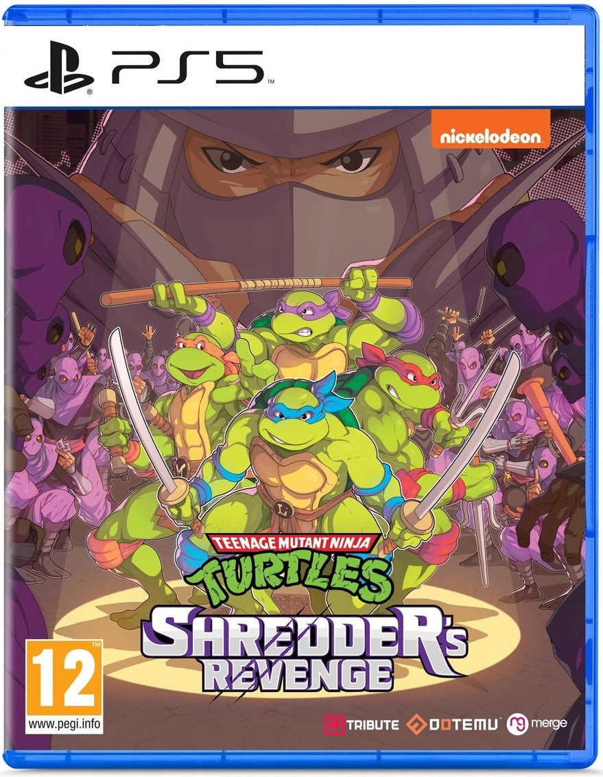 Teenage Mutant Ninja Turtles: Shredder's Revenge PlayStation 5 game box art