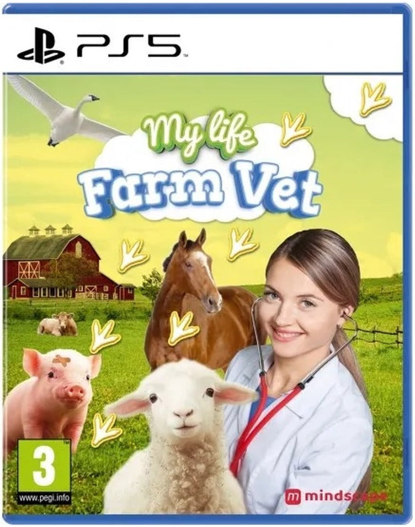 My Life: Farm Vet PlayStation 5 game box art