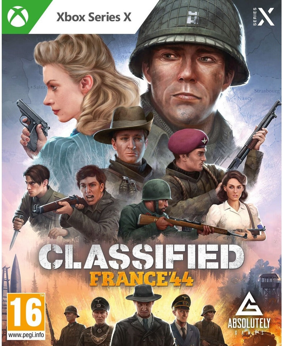 Classified: France '44 Xbox Series X game box art