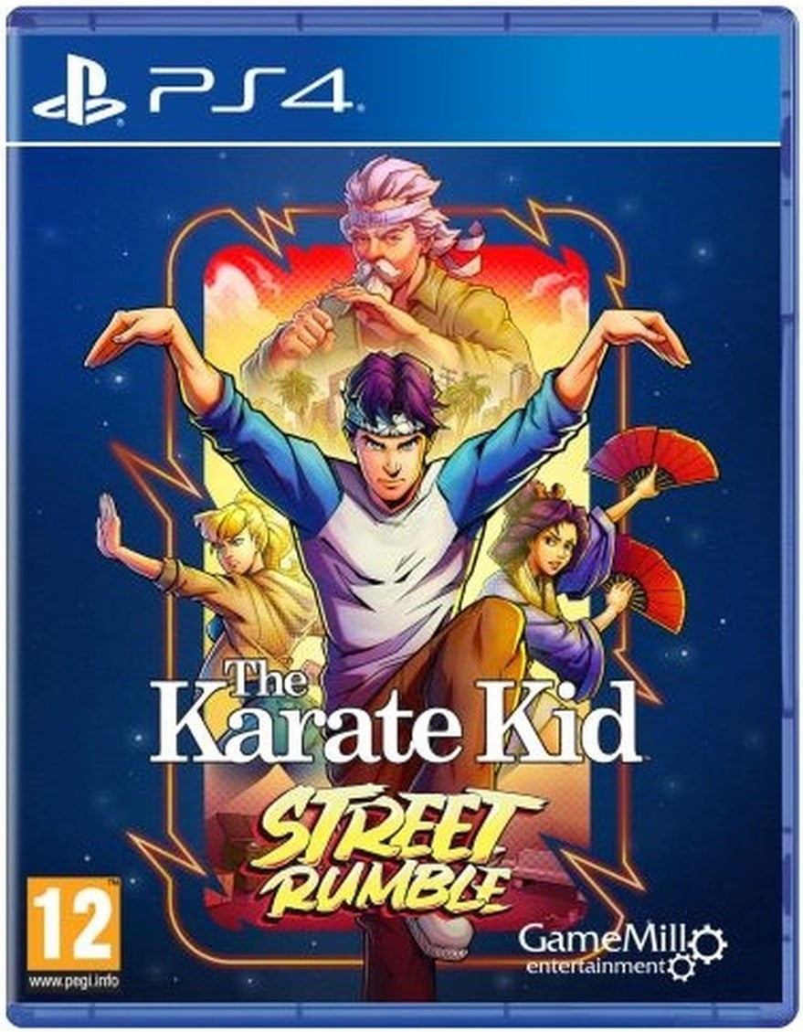 The Karate Kid: Street Rumble PlayStation 4 box art