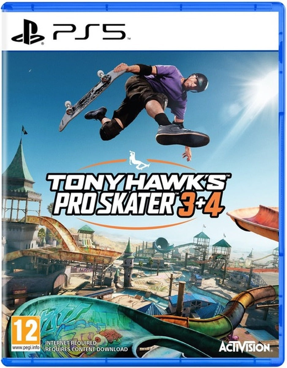 Tony Hawk's Pro Skater 3 + 4 – PlayStation 5 box art