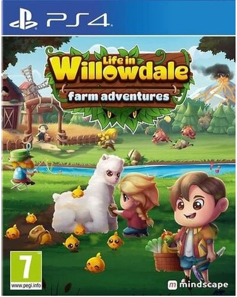 Life in Willowdale: Farm Adventures PlayStation 4 game box art