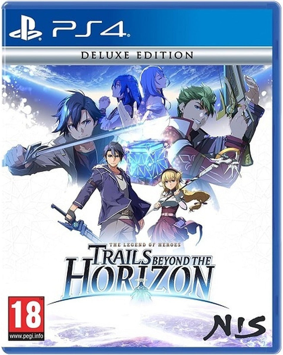 The Legend of Heroes Trails beyond the Horizon Deluxe Edition PS4 box art (Italian)