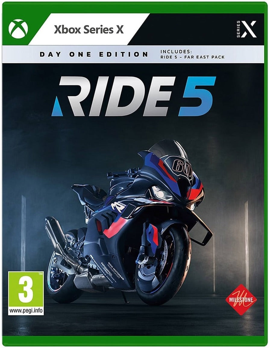 Ride 5 Day One Edition Xbox Series X game box