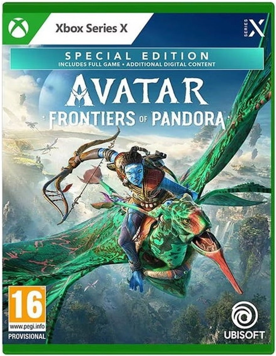Avatar: Frontiers of Pandora Special Edition Xbox Series X box art – Spanish/Portuguese box
