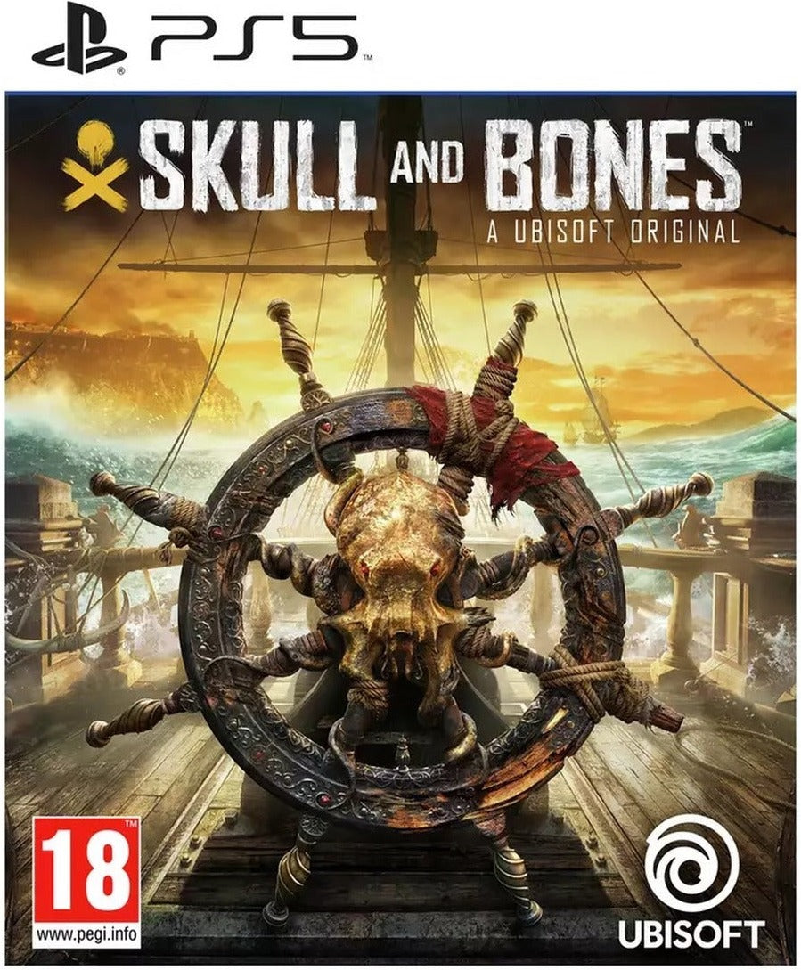 Skull and Bones PlayStation 5 game box – Spanish/Portuguese edition