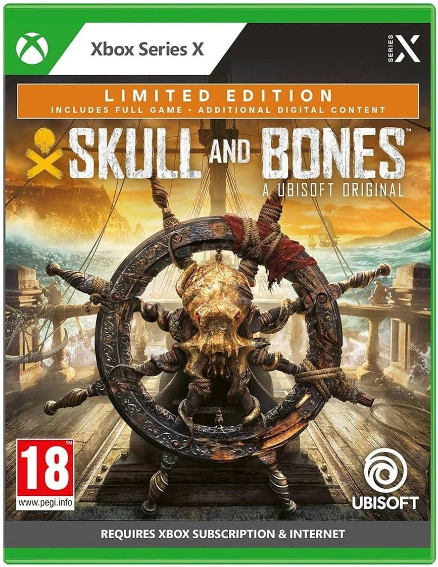 Skull and Bones Limited Edition Xbox Series X box art – Spanish/Portuguese edition