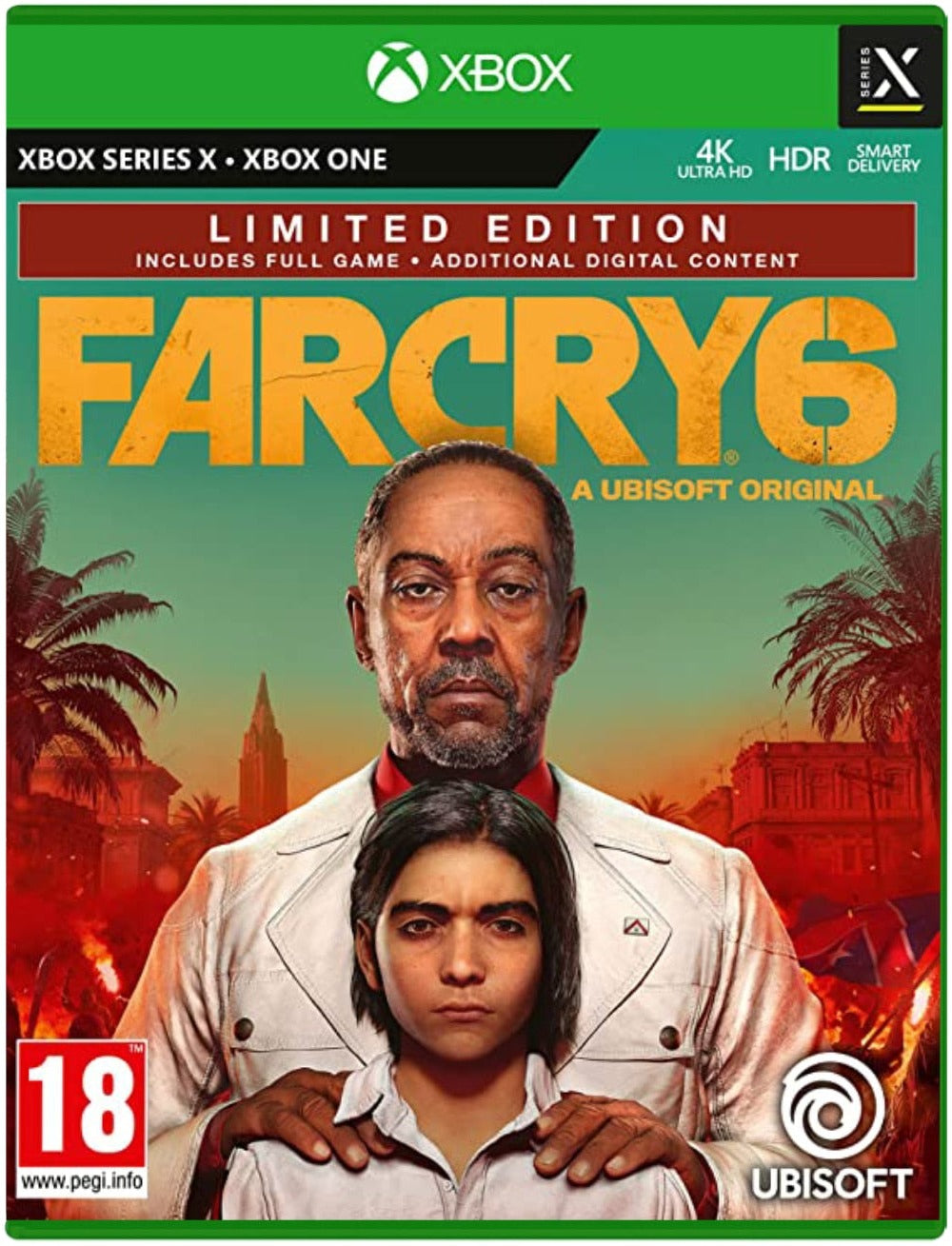 Far Cry 6 Limited Edition Xbox Series X game box art