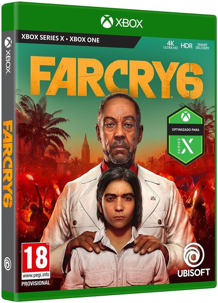 Far Cry 6 Xbox Series X box art — Spanish edition