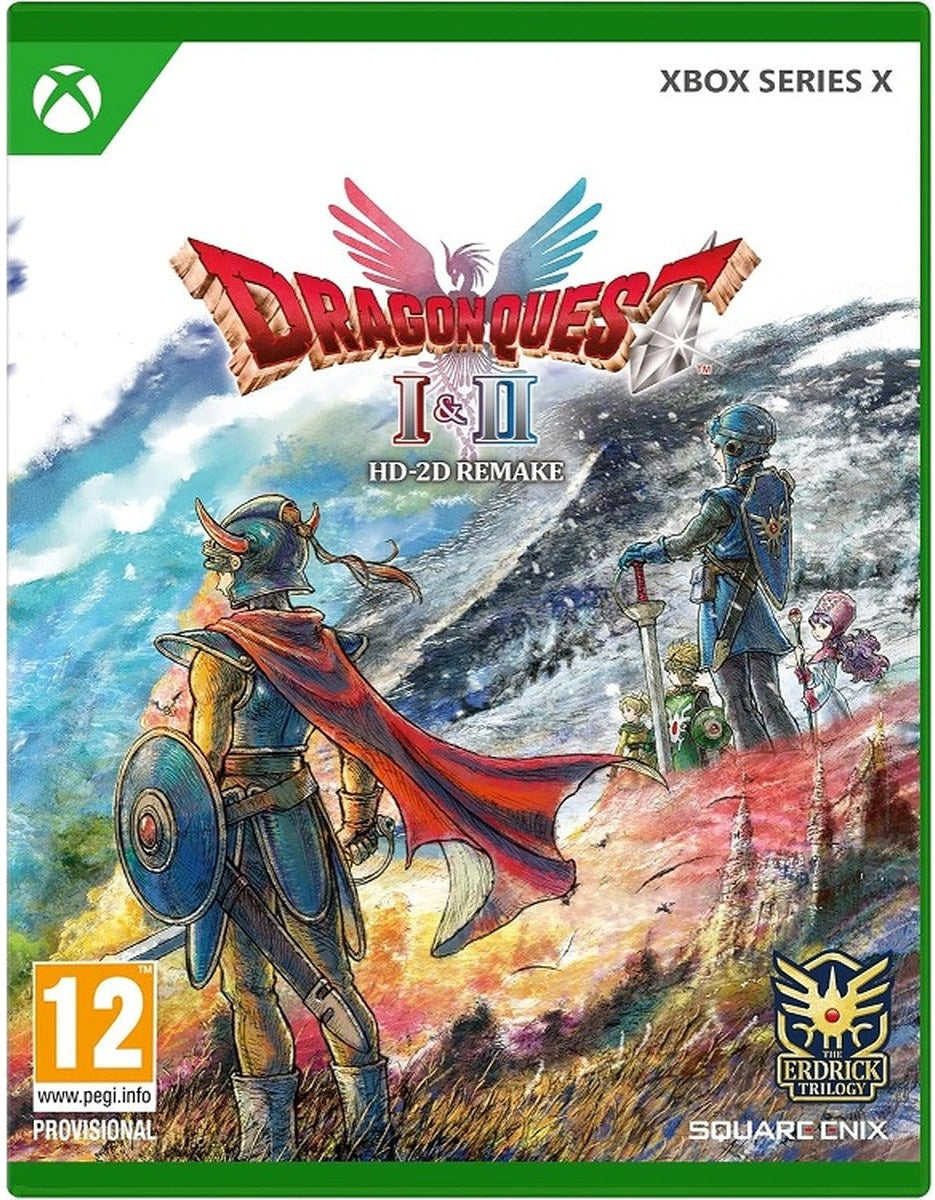Dragon Quest I & II HD-2D Remake Xbox Series X box art