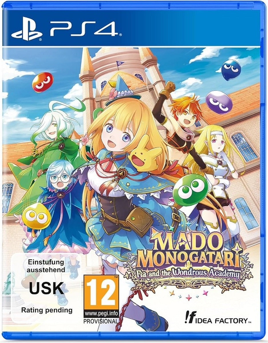 Mado Monogatari: Fia and the Wondrous Academy PlayStation 4 box art
