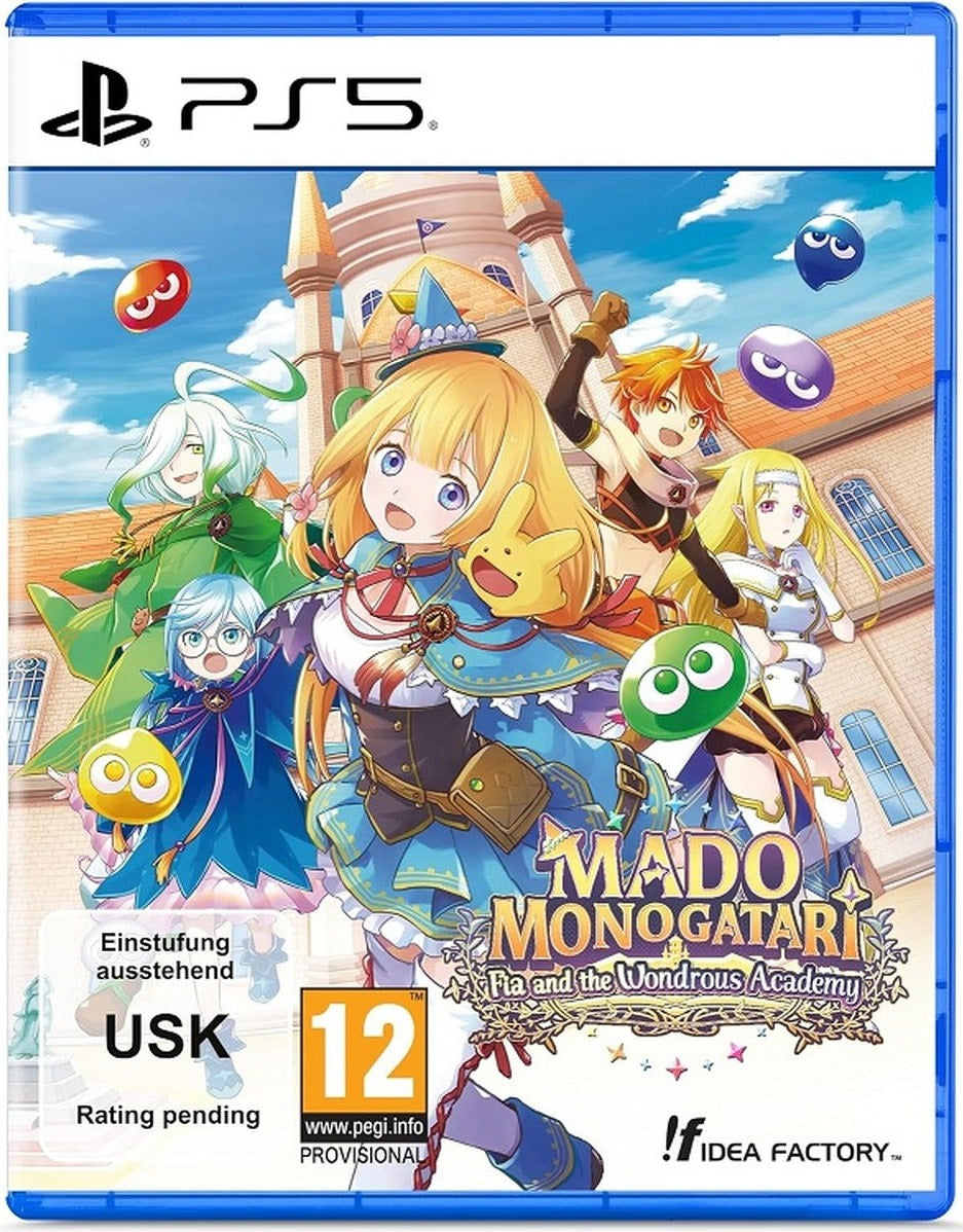 MADO MONOGATARI: Fia and the Wondrous Academy PlayStation 5 box art