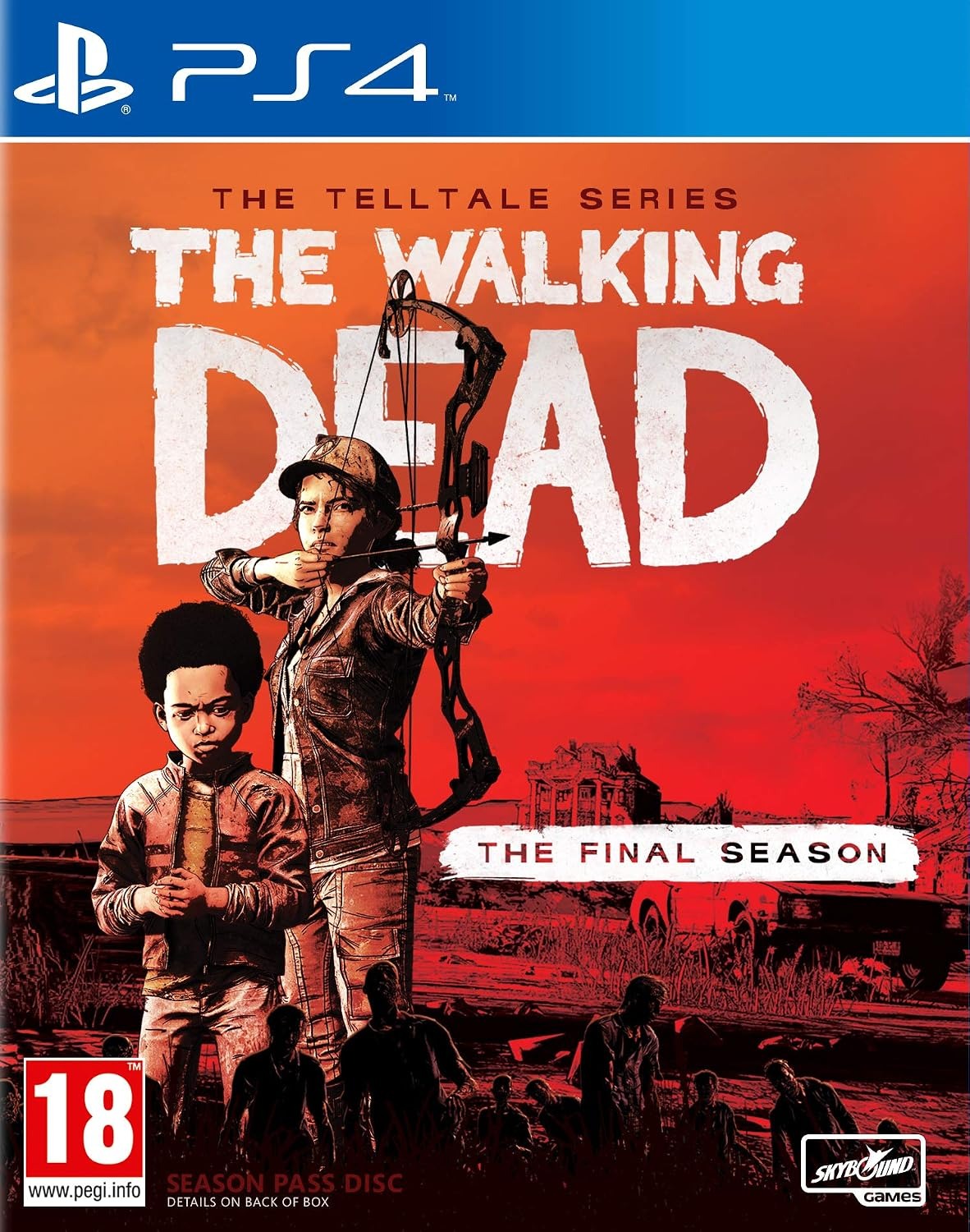 The Walking Dead: The Final Season – PlayStation 4 box art