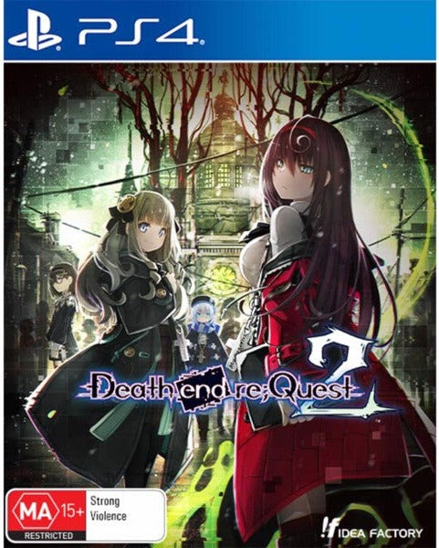 Death end re;Quest 2 Standard Edition PlayStation 4 box art