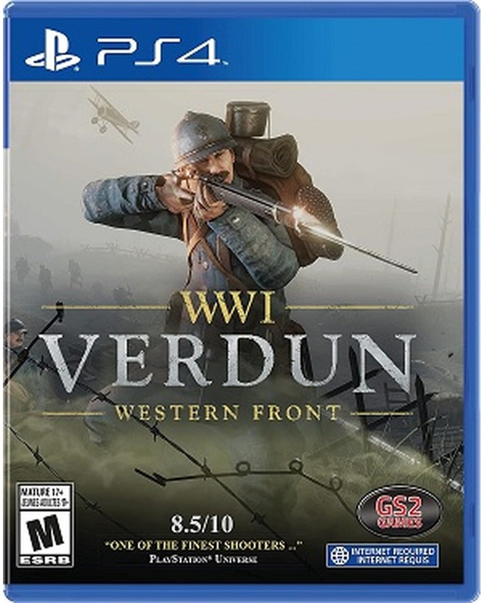 WWI Verdun: Western Front PlayStation 4 game box art