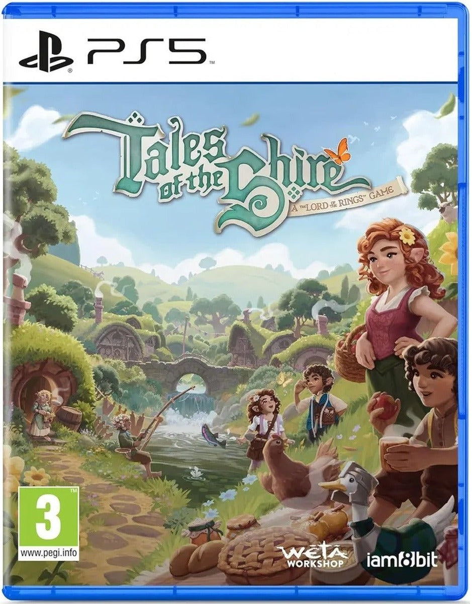 Tales of the Shire: A Lord of the Rings Game PlayStation 5 box art
