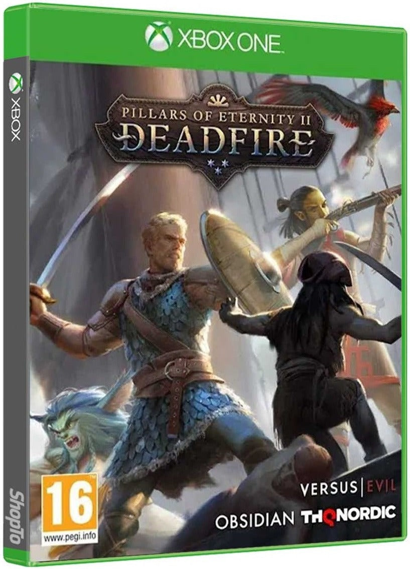 Pillars of Eternity II: Deadfire Xbox One box art