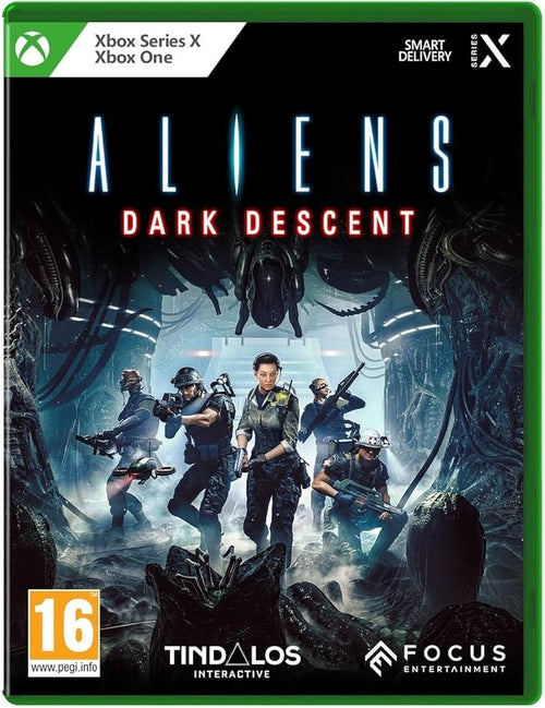 Aliens: Dark Descent Xbox Series X game box art