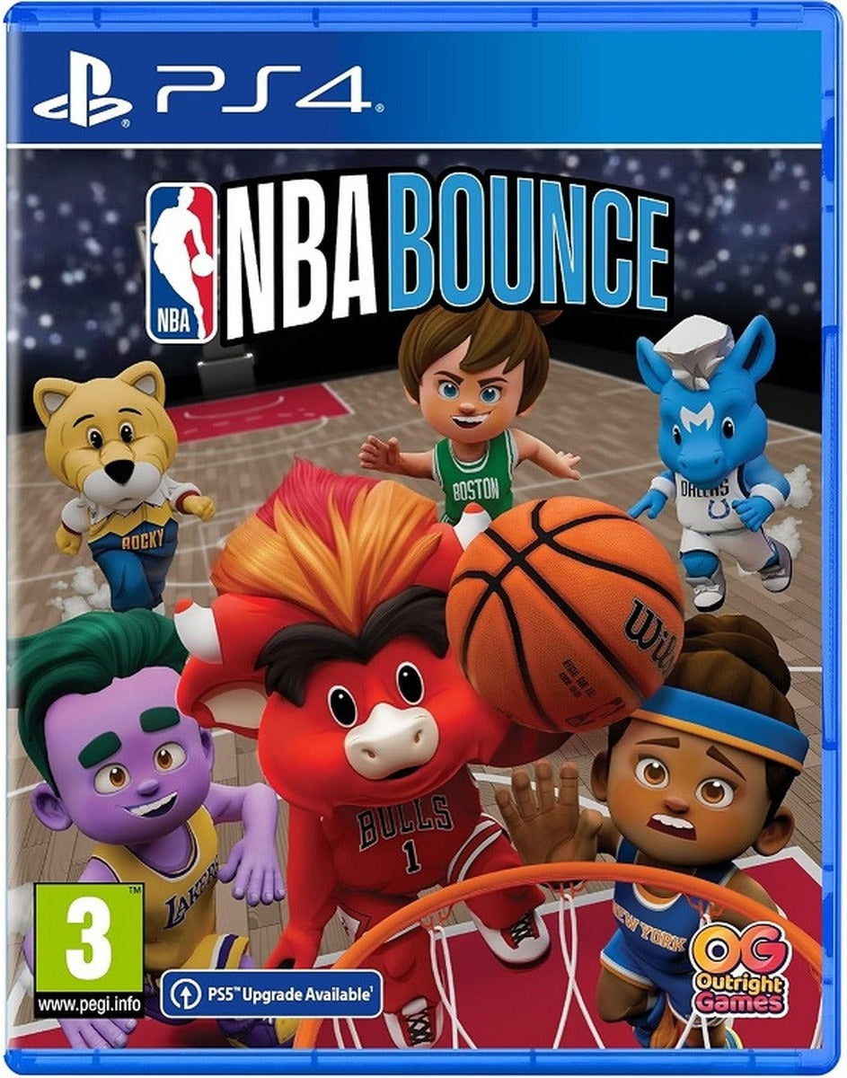 NBA Bounce PlayStation 4 game box art