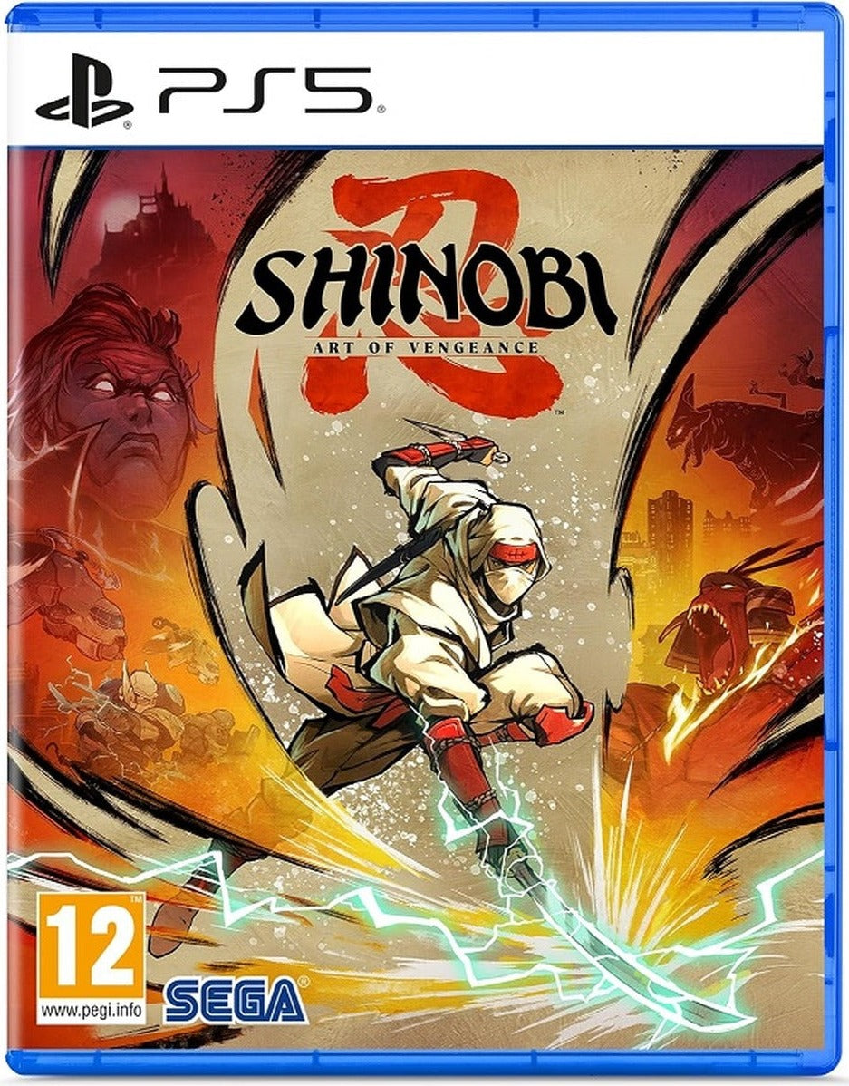 Shinobi: Art of Vengeance PlayStation 5 box art